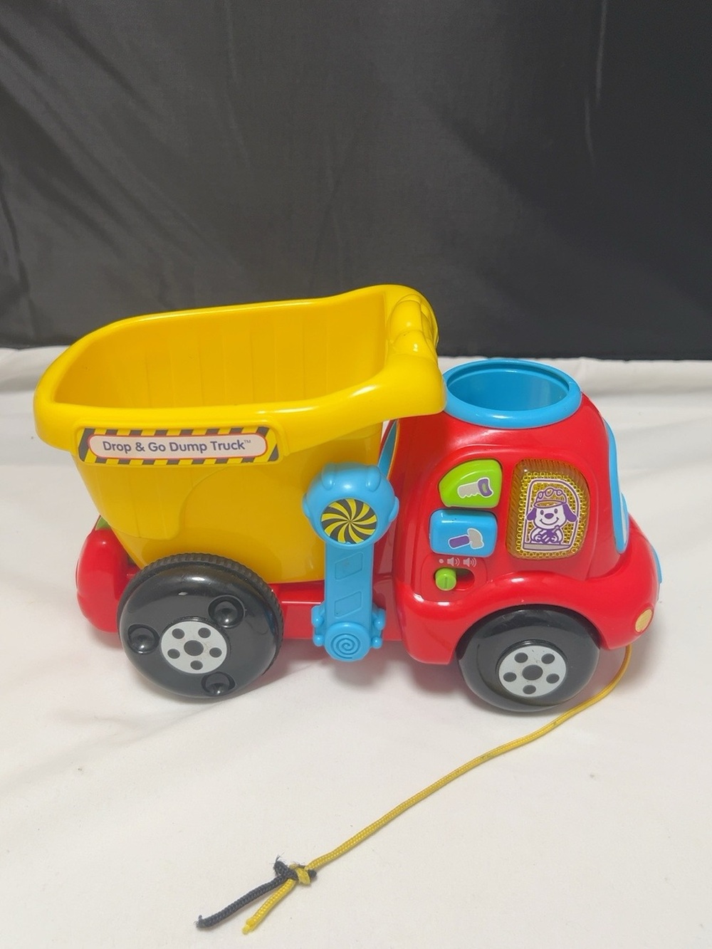 VTech Drop & Go Dump Truck Learning Toy – Tested Working